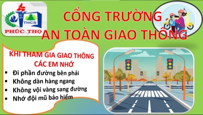 Cổng trường an toàn, tương lai sáng ngời