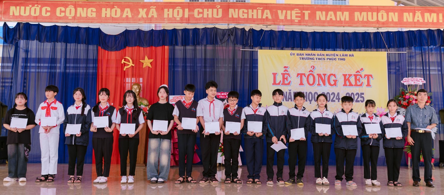 LỄ TỔNG KẾT NĂM HỌC 2024 - 2025