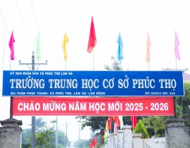 CHÀO NĂM HỌC MỚI 2025 - 2026